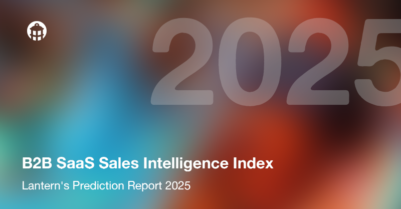 B2B SaaS Sales Intelligence Index | Prediction Report 2025
